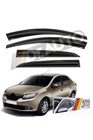 Renault Clio Symbol 2013-2020 Cam Rüzgarlığı 4'lü