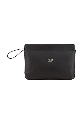 Bilik Deri Siyah Rölax Kadın Portföy & Clutch Çanta Mtş 30 Siyah