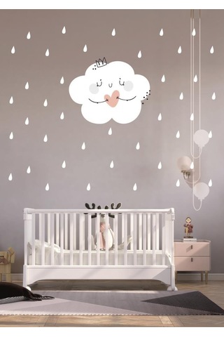 Sevimli Bulut  Prensesi ve Yağmur Damlası