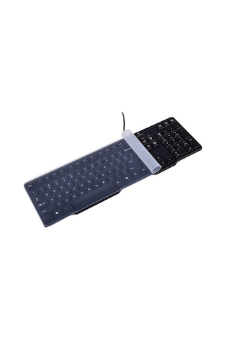 Bilgisayar Pc Klavye Silikon Koruyucu - 45*14Cm