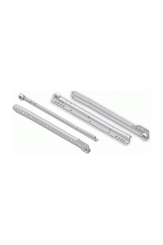 Samet 550 Mm Bantlı Metal Ray Set Beyaz
