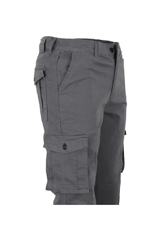Modarar Erkek Keten Kargo Pantolon Gri Renk Rar01441