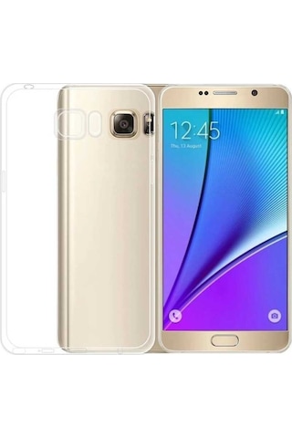 Samsung Uyumlu Galaxy Note 5 Kamera Korumali Süper Silikon Kilif 553953983