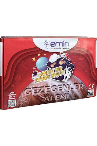 Gezegen Alemi Modeli, Gezegen Sistemi, Boya, Fırça, Eğitici Maket