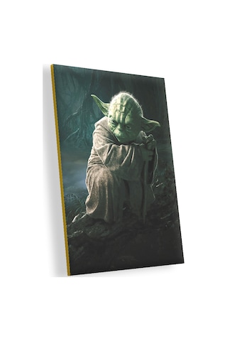 Cakasepetim Yoda Star Wars Ahşap Mdf Tablo
