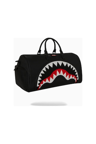 Sprayground Fly Knit Mouth Duffle, Lüks Spor Ve Seyahat Çantası El Çantası Siyah