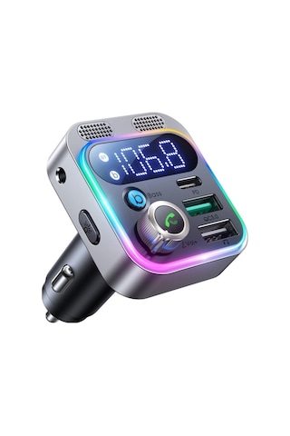 Didadodo Joyroom Jr-cl16 48w Bluetooth 5.0 Araç Kablosuz Fm Verici Gümüş, Güçlü Kullanıcı Deneyimi