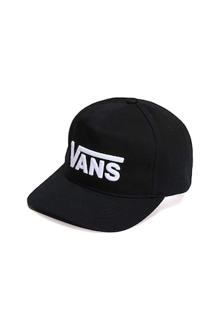 Vans Drop V Logo Snapback Şapka Vn000qahblk1 Siyah Siyah