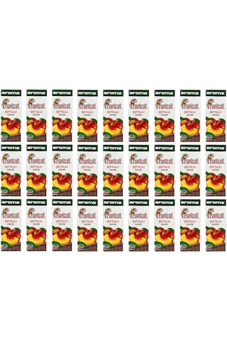 Aroma Tropical Şeftalili İçecek 200 Ml X 27 Adet