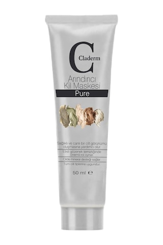 Claderm Kil Maskesi Pure 50 ML Claderm Kil Maskesi Pure 50 ML