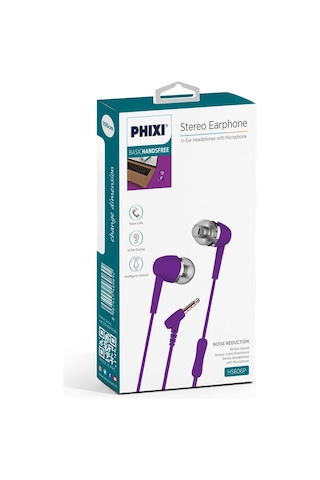 Phixi Basic HS606 Mikrofonlu Kablolu Kulakiçi Kulaklık
