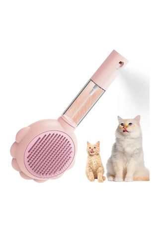 Spreyli Paslanmaz Çelik Telli Kedi Fırçası