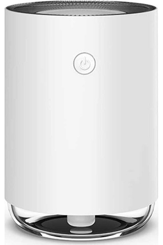 Novahub Portable Beyaz Stone Ultrasonic Humidifier, Night Light & Auto Shut-off, 220ml Capacity, Dc 5v, 111.5x78mm, 50g