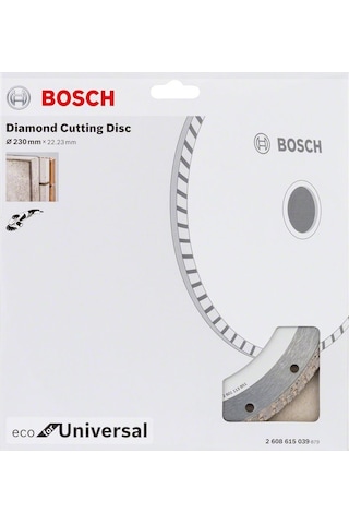 Bosch Eco For Universal 230 mm Turbo Elmas Kesme Diski