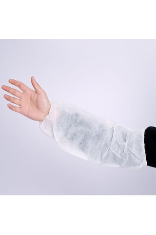 Kolluk Hijyenik Tek Kullanımlık Tela Lastikli Beyaz 100 Adet