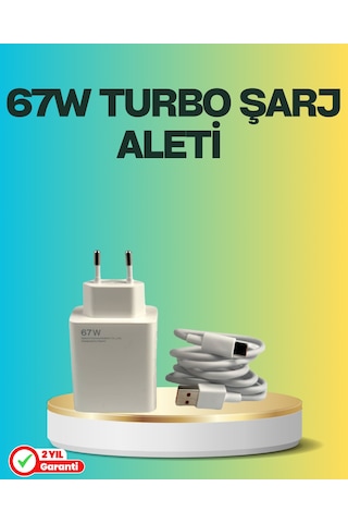 Tek 67 Watt Type C Turbo Şarj Seti Najmaddin