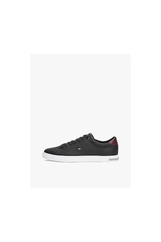 Tommy Hilfiger Essential Leather Detail Vulc-7650 Siyah