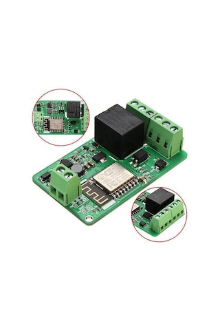 Esp8266 Wifi Röle Modülü 10A Dc 7-30V
