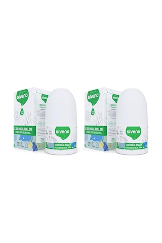 Tr %100 Doğal Roll-on Aloe Vera Deodorant Ter Kokusu Önleyici Bitkisel Lekesiz Vegan 50 Ml 2 Paketi