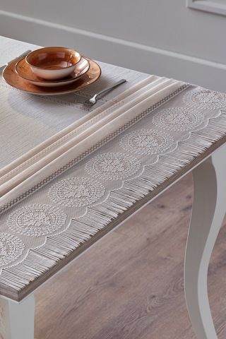 Cozy Masa Örtüsü 145x240cm -bej