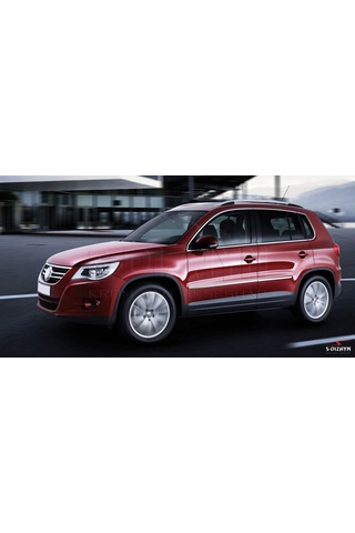 S-Dizayn  Volkswagen Tiguan Kapı Koruma Çıtası Krom 2007-2015