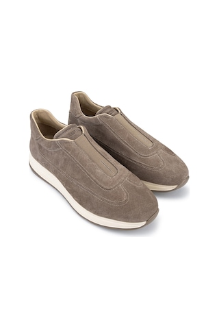 Tamer Tanca Erkek Hakiki Deri Bej Süet Sneakers & Spor Ayakkabı 771 88124 Erk Ayk Y26 Bej Suet