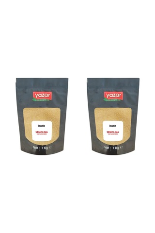 Yazar İrmik Helvalık 2 x 1 KG