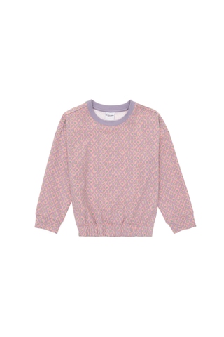 U.S. Polo Assn. Kız Çocuk Lila Bisiklet Yaka Sweatshirt 50298156-VR034