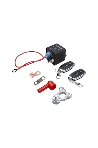 Symbee 12v 200a Kablosuz Akü Kesme Anahtarı, Araç Aküsü İzolatörü Ve Uzaktan Kumandalı Güç Kesme Sistemi