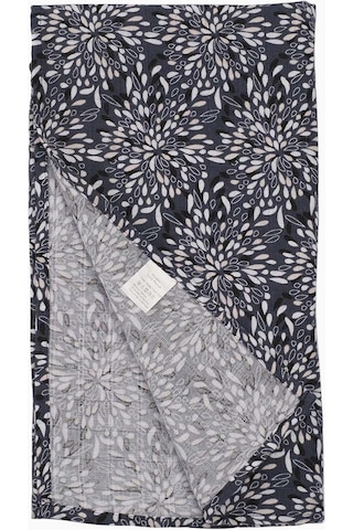 Müslin Örtü 120X120 Cm Doğal Pamuk Müslin Ebruli Lacivert - Lacivert