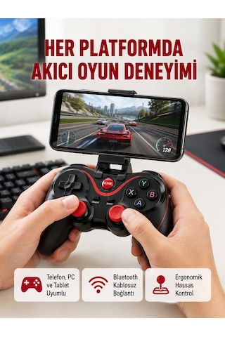 Hafif Ve Taşınabilir Kablosuz Bluetooth Oyun Konsolu - Lisinya 70727375