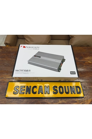 Nakamichi Nkta750.5 Ab Class 5 Kanal Oto Amfi - Sencan Sound