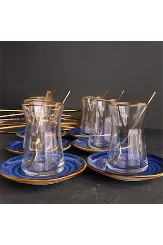 Özlife Zen Titenyum Gold Çay Kaşık - 6'Lı Çay Kaşığı