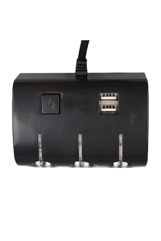 Xtechnx Olesson 1506 12-24v Çift Usb Girişli 120w 80 Cm Kablolu 3'lü Araç Çakmak Çoklayıcı