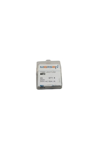 Mersen MRT2 2A Zaman Gecikmeli Sigorta 250V PCB Radial Fuse 3 Adet Ferraz Shawmut