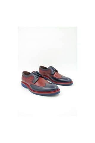 Oggi 00600-161 Erkek Klasik Ayakkabı - Bordo-lacivert Bordo-lacivert