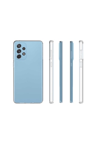 Zore Samsung Galaxy Uyumlu A53 5g Kılıf Nvth Süper Silikon Kapak - Renksiz