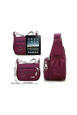 Tongxida Bosphorusboutique Omuz Mor Mor Messenger Mcrtrade Geçirmez Duş Çapraz Çanta Bayan Al Mor Mor