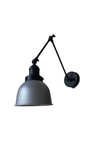 Rsylight Retro Metal Dekoratif Akrobatik Rustik Gri Mafsallı Duva Gri