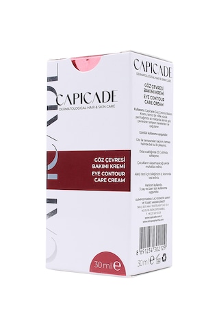 Capicade Eye Contour Göz Çevresi Bakım Kremi 30 ML