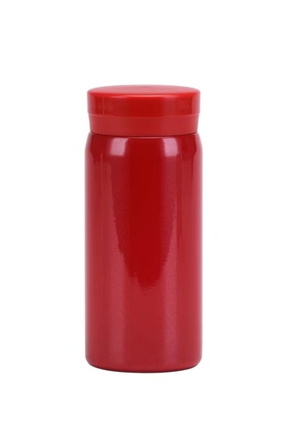 Minimo Mini Termos Paslanmaz Çelik Su Termos, Kaliteli Vakum Termos 200 Ml Kırmızı