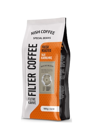 Nish Coffee House Blend Filtre Kahve 1000 G