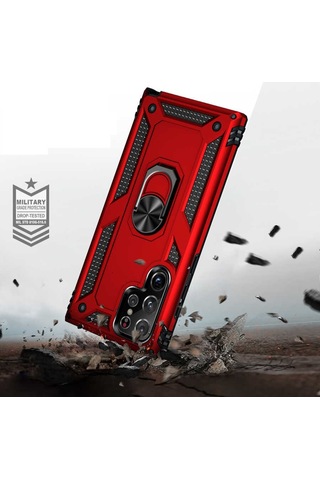 Samsung Uyumlu Galaxy S22 Ultra Kılıf Zore Vega Kapak