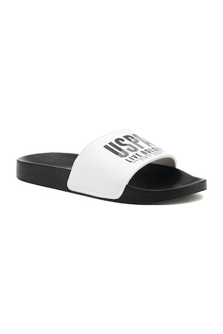 U.S. Polo Assn. Gusty 2FX 101149887 Erkek Terlik Beyaz