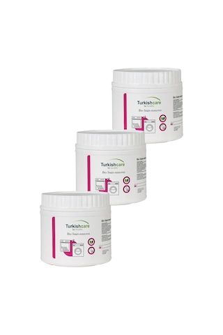 Organik Bio Çamaşır Ve Bulaşık Leke Çıkarıcı Toz 500 Gr. Üçlü Set