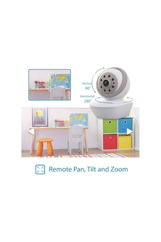 Moonybaby Uzaktan Kontrollü Kamera Düşük Emf Bebek Monitörü