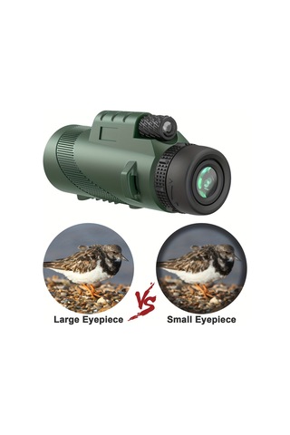 Yüksek Güçlü Hd Cep Monoküler Teleskop, Vahşi Yaşam Gözlemi İçin Taşınabilir El Monoküler, Kuş Gözlemi Ve Bilim Oyuncakları 10 42 Black Telescopes All Default To English Col