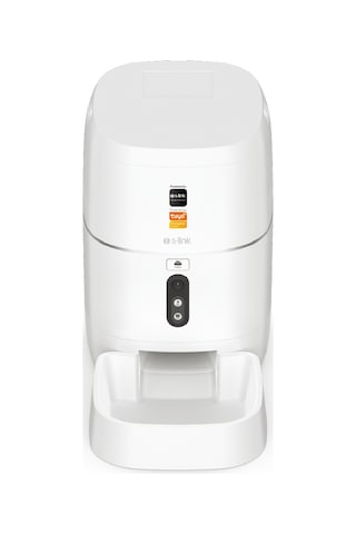 S-Link Sl-23 Kameralı Akıllı Otomatik Mama Kabı Kedi Köpek Pet Besleyici Yem Kabı Smart Feeder 6 L