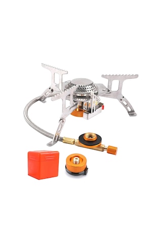 Taşınabilir Katlanabilir Outdoor Kutulu Piknik Gaz Sobası 3500W Diğer