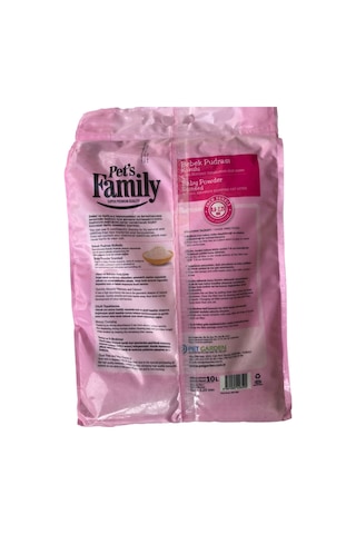 Pet's Family Kedi Kumu İnce Bentonit 10lt Baby Powder